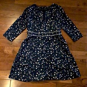 Banana Republic size 2 Petite cherry blossom dress